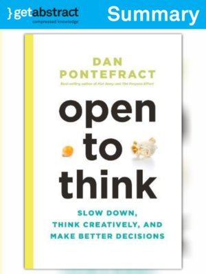 cover image of Open to Think (Summary)